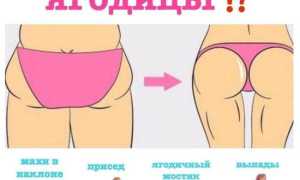 Упражнения для ягодиц для дома
