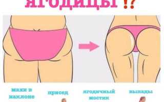 Упражнения для ягодиц для дома
